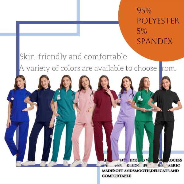 Lab Coat Medical - Professional Medical Scrubs for Women Doctor