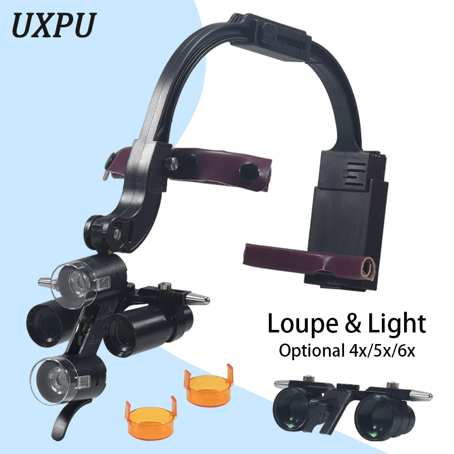Led Medical Headlight - Newly Upgraded Dental 4X 5X 6X