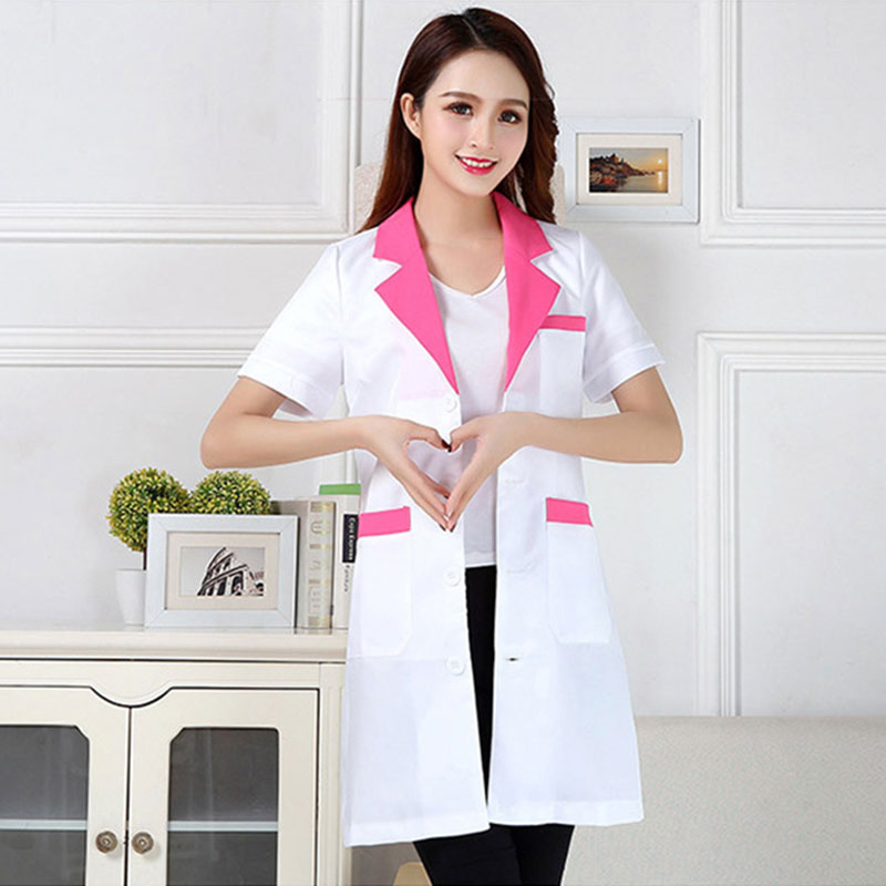Summer women's white coat labo - đánh giá và giá Lab Coat Medical