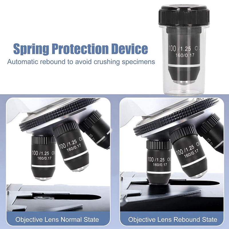 100X Oil Achromatic Microscope - đánh giá và giá Medical Laboratory Technology