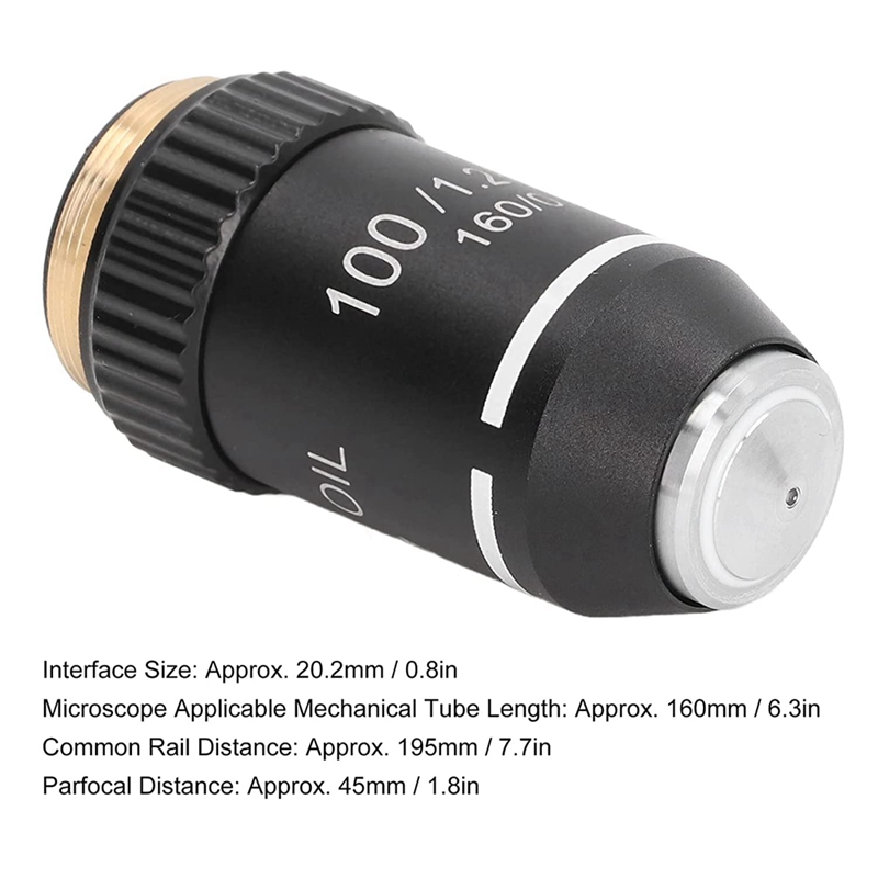 100X Oil Achromatic Microscope - đánh giá và giá Medical Laboratory Technology