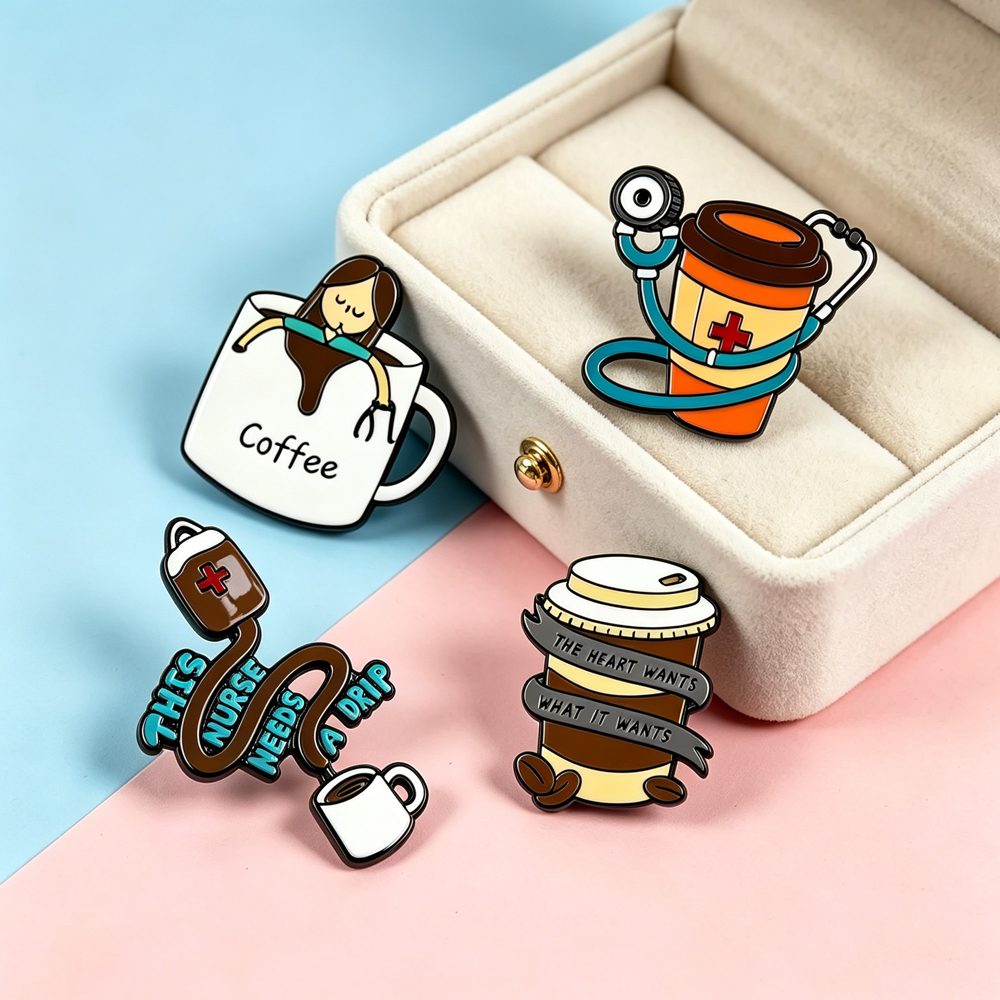 Medical Nurse Life Enamel Pin  - đánh giá và giá Lab Coat Medical