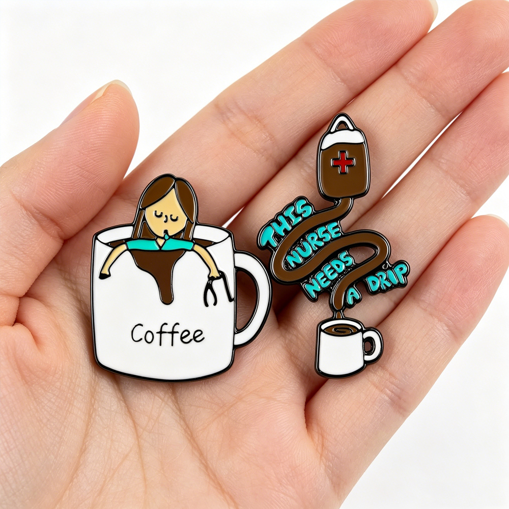 Medical Nurse Life Enamel Pin  - đánh giá và giá Lab Coat Medical