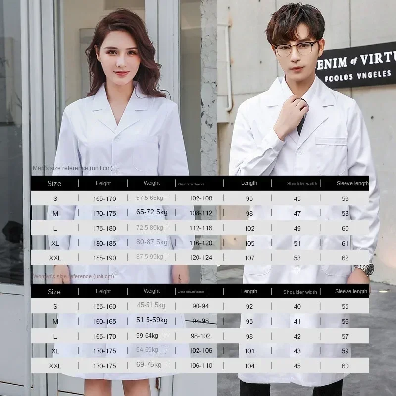 Unisex Doctor Lab Coat Set Lon - đánh giá và giá Lab Coat Medical