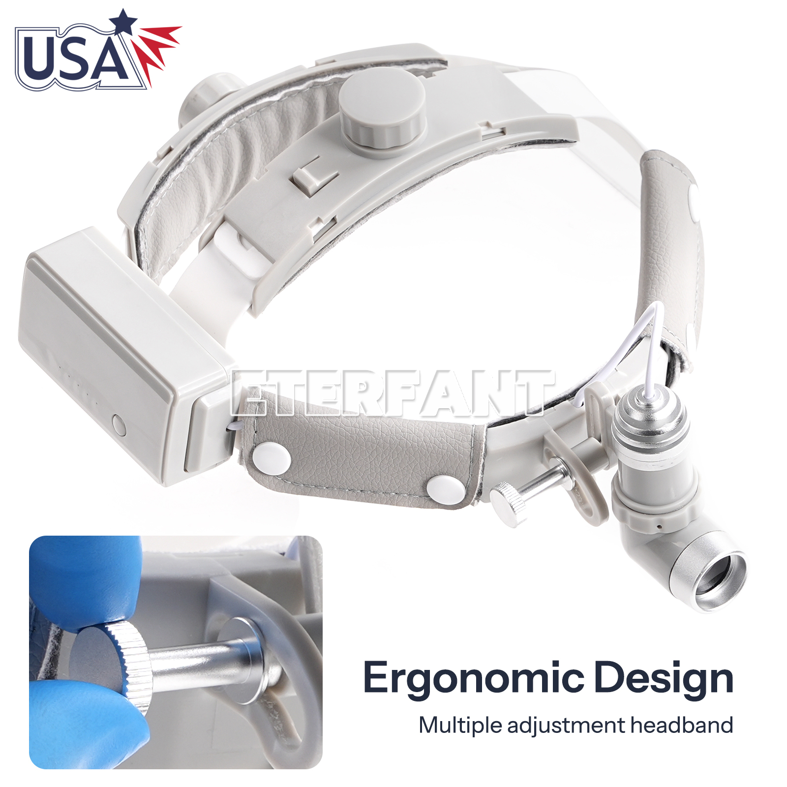 ETERFANT 10W LED Dental Medica - đánh giá và giá Led Medical Headlight