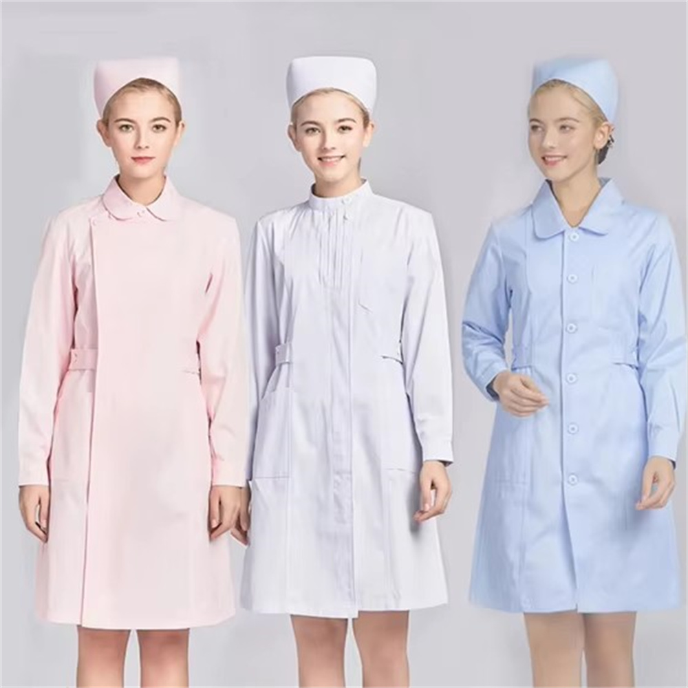 new pure cotton breathable whi - đánh giá và giá Lab Coat Medical