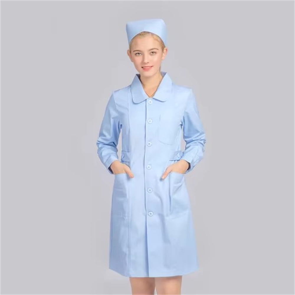 new pure cotton breathable whi - đánh giá và giá Lab Coat Medical