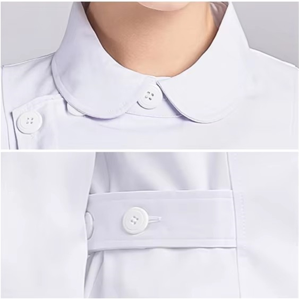new pure cotton breathable whi - đánh giá và giá Lab Coat Medical