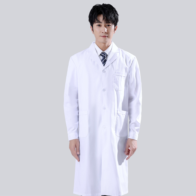 Male's White Medical Coat Men  - đánh giá và giá Lab Coat Medical