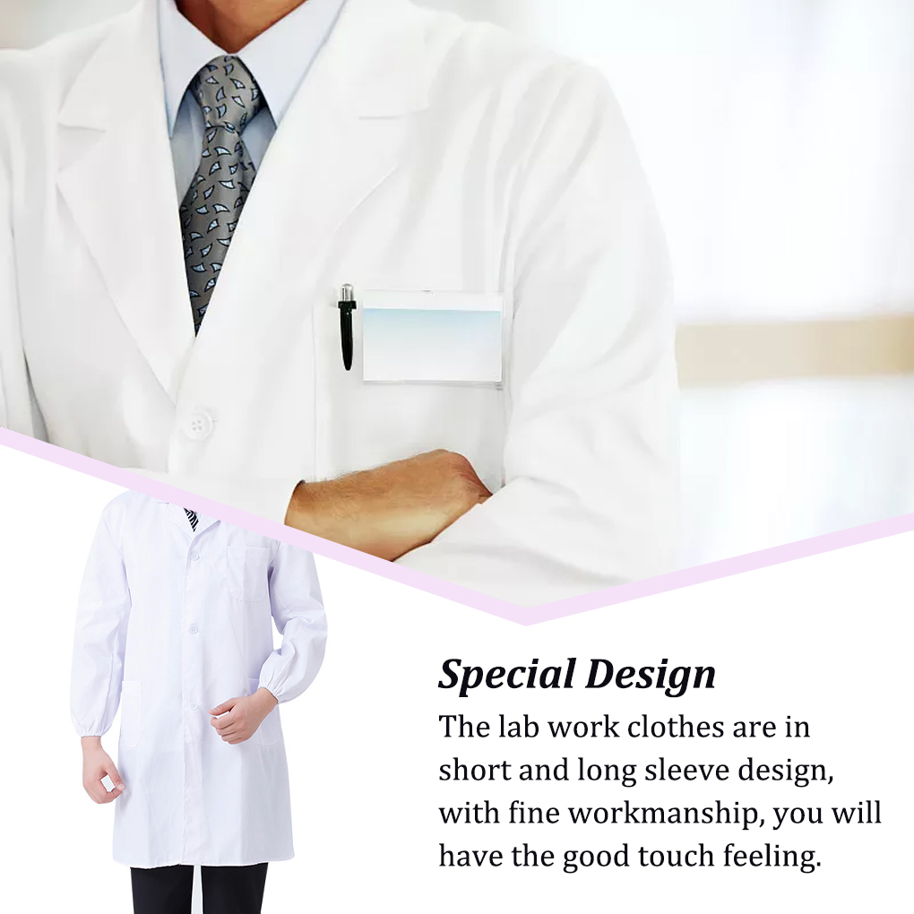 Laboratory Coat Pocket Long Sl - đánh giá và giá Lab Coat Medical
