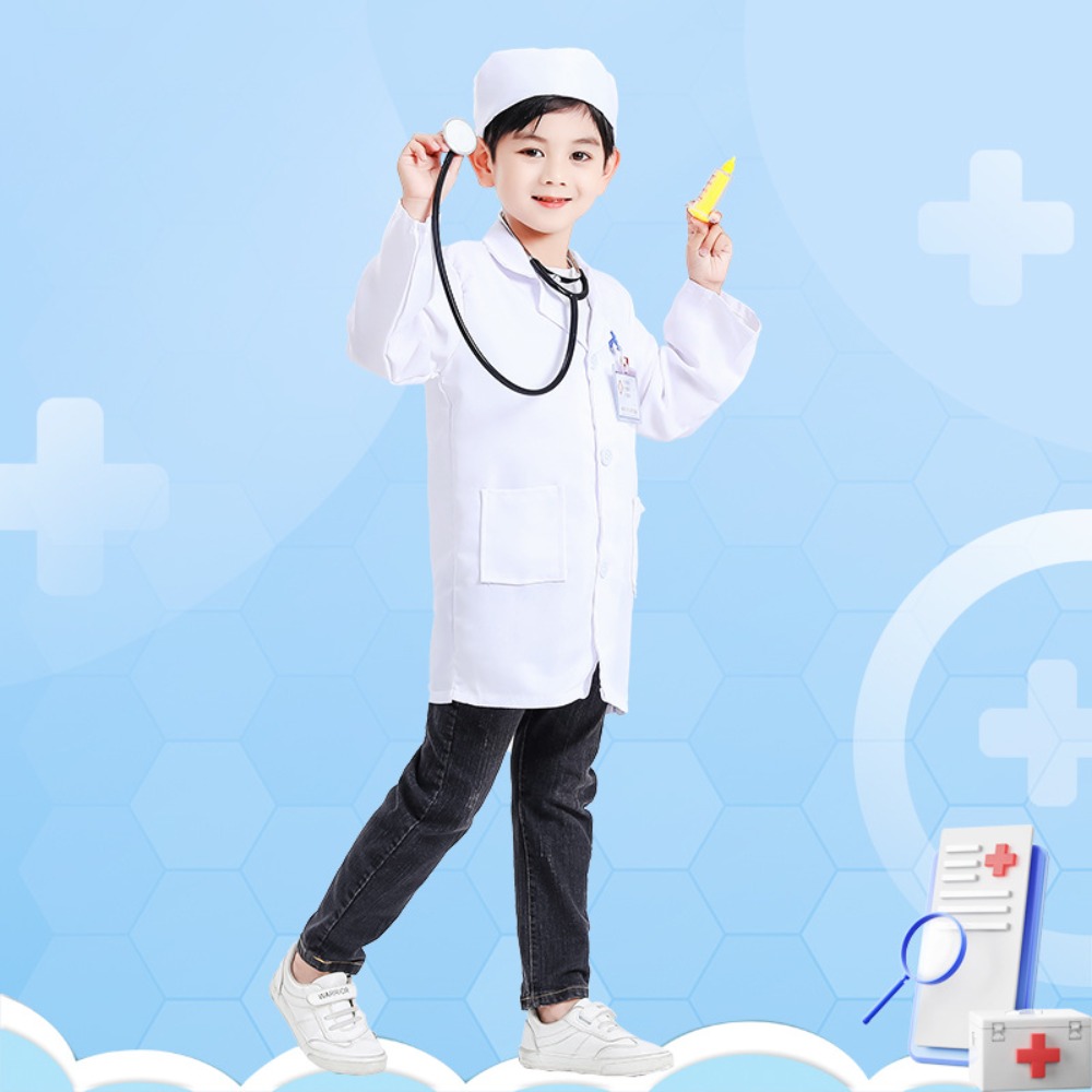 Kids Doctor & Nurse Role Play  - đánh giá và giá Lab Coat Medical