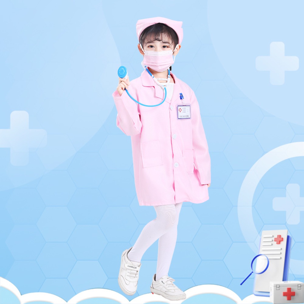 Kids Doctor & Nurse Role Play  - đánh giá và giá Lab Coat Medical