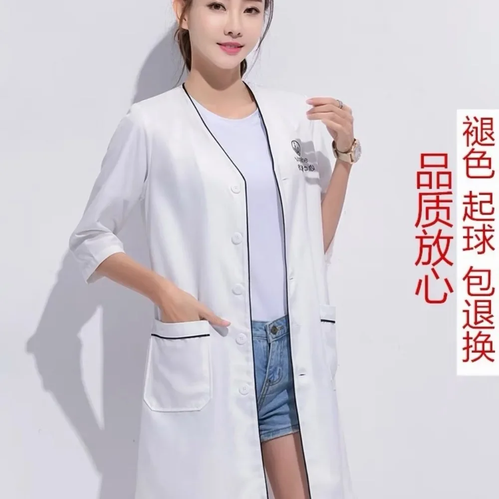Custom Logo Beauty Uniform Bea - đánh giá và giá Lab Coat Medical