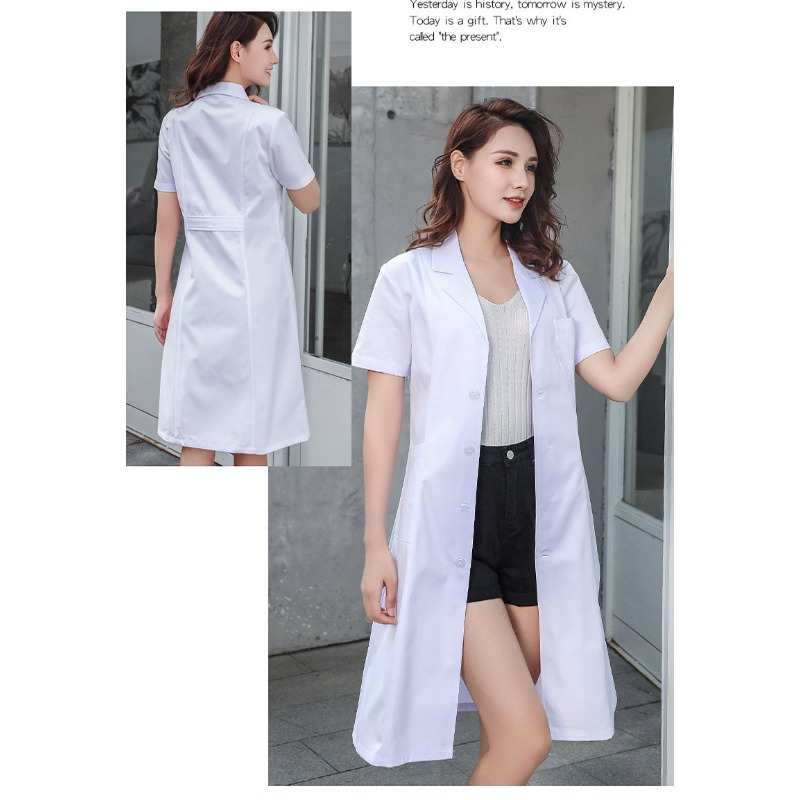 Lab Isolation Gown White Coat  - đánh giá và giá Lab Coat Medical