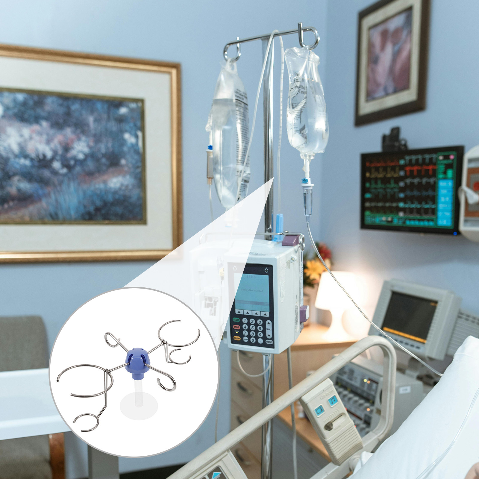 Stainless Steel Infusion Stand - đánh giá và giá Iv Infusion Pole